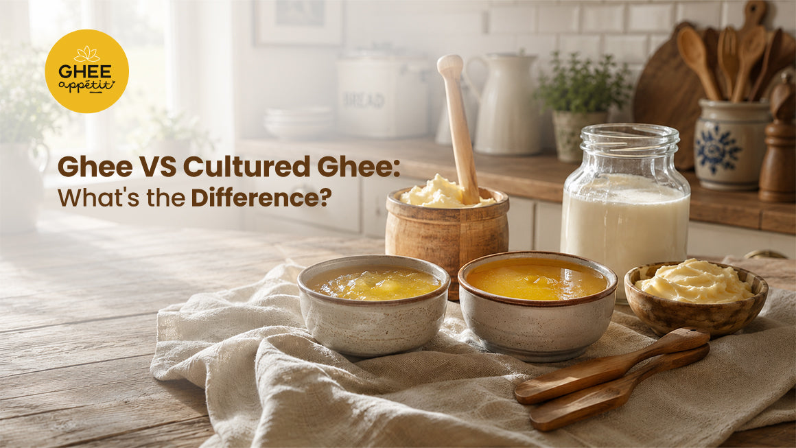 Ghee vs Cultured Ghee: What's the Difference?