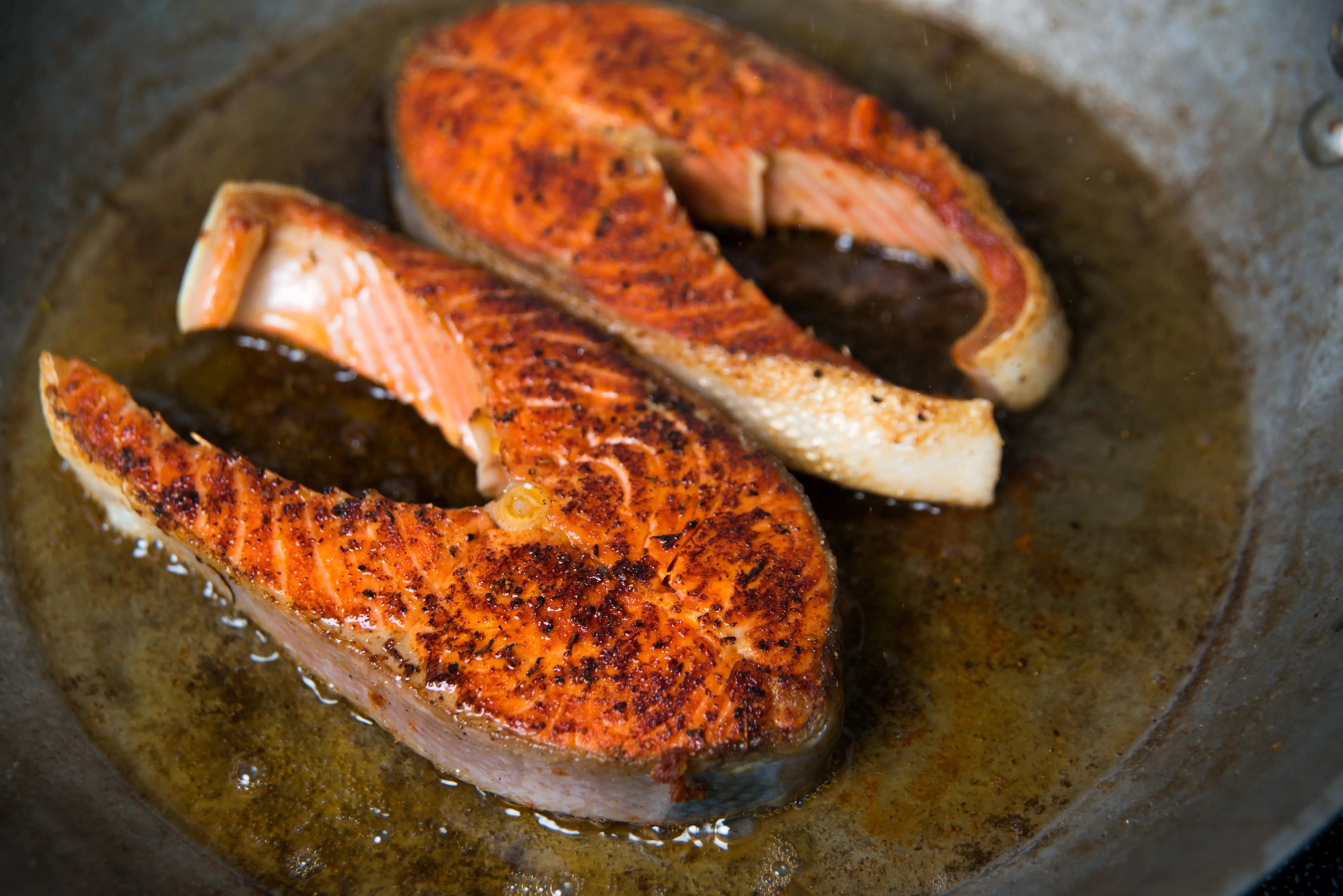 Ghee Sautéed Salmon Recipe