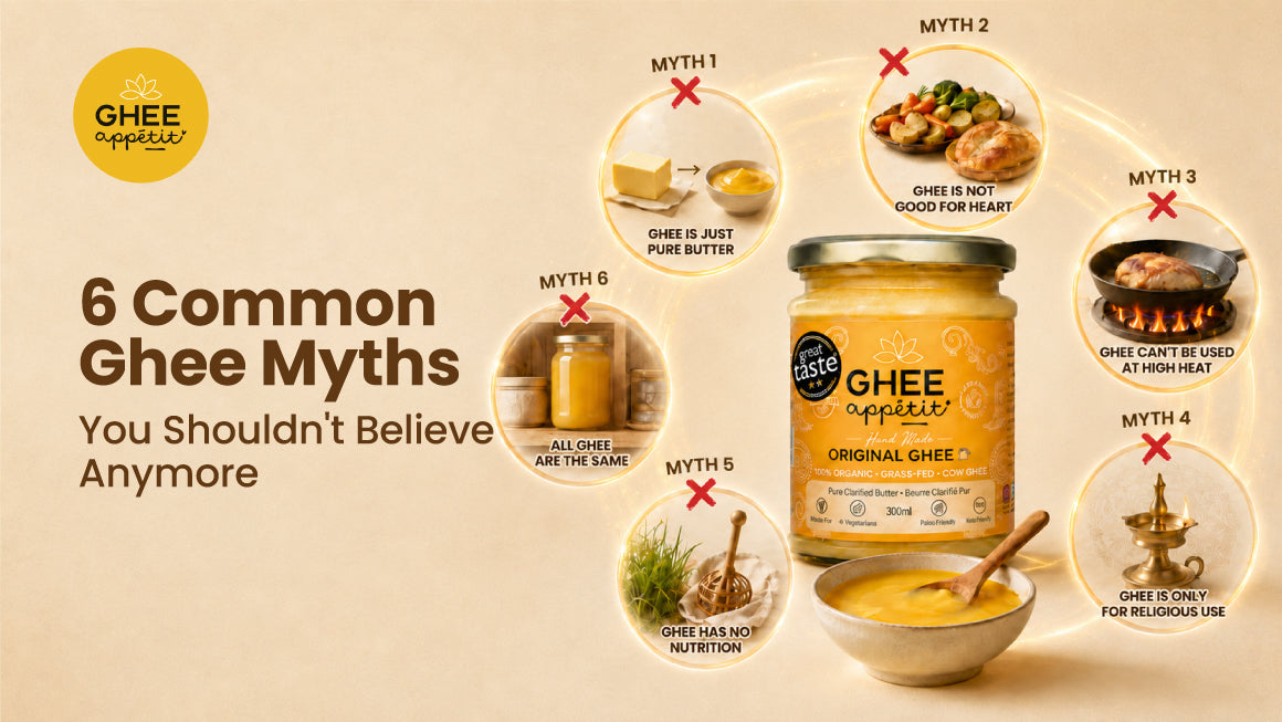 6 Common Ghee Myths You Shouldn't Believe Anymore